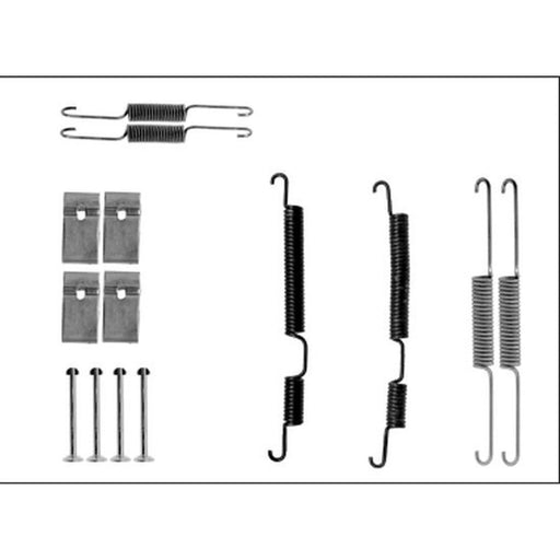 Mintex Brake Shoe Accessory Kit Rear fits Hyundai Accent II 1999-2006
