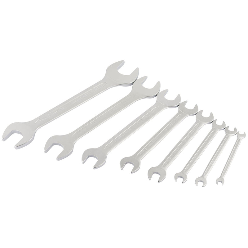 Draper Long Imperial Open End Spanner Set (8 Piece) 01218 Draper - Dynamic Drive
