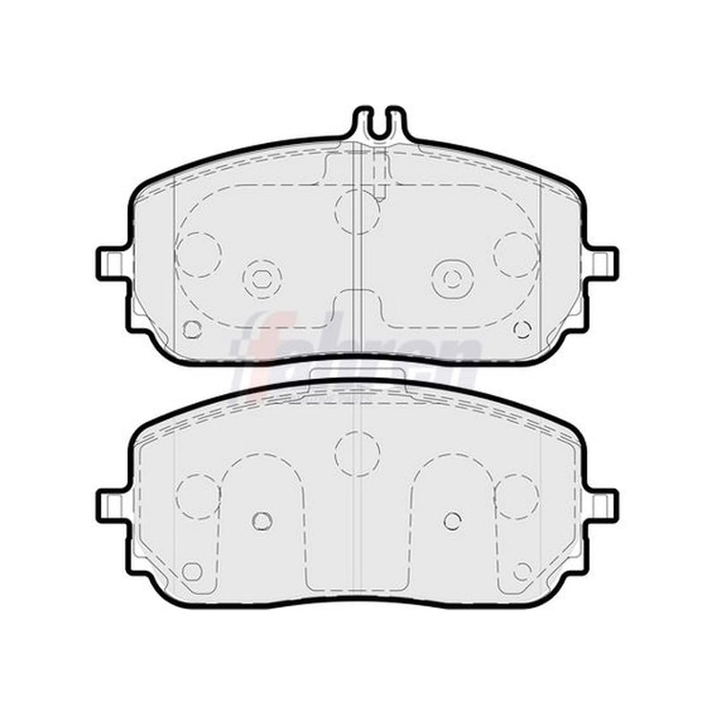 Fahren Front Brake Pad Set FBP3917