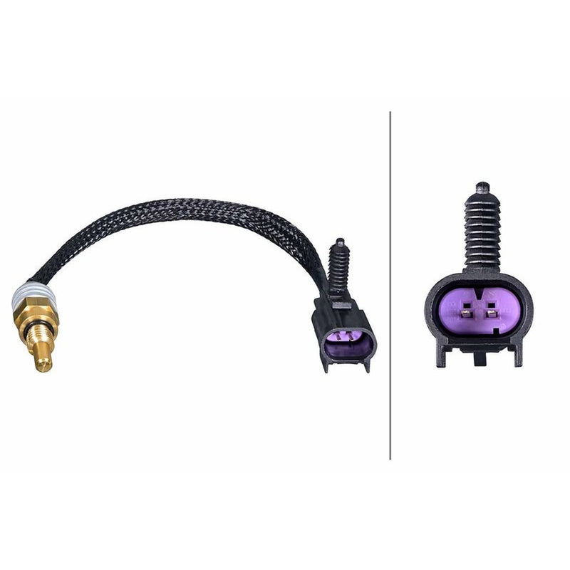 Hella Coolant Temperature Sensor fits Hummer Hummer H3 2006-2007 3.7