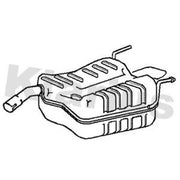 Klarius Box With Tail Pipe Rear fits Opel Vectra C 2002-2008 1.8