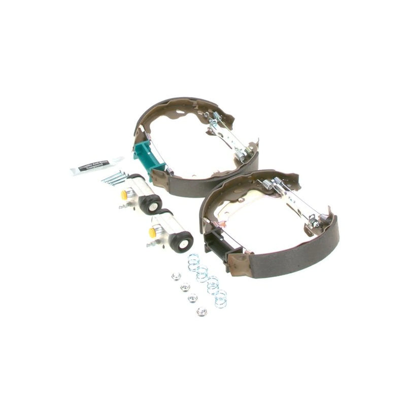 Bosch Brake Shoe Set Axle Kit fits Toyota Yaris/Vitz 2001-2005 1.0 1.3 1.4