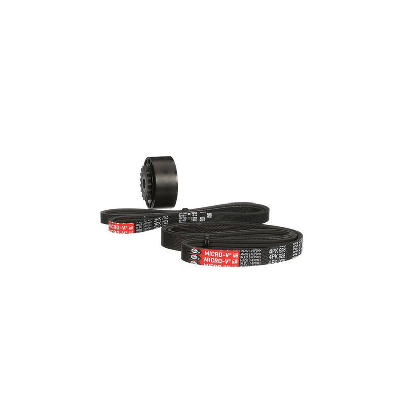 Gates V-Ribbed Belt Set fits Dacia Logan 2006 on 1.2