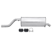 Hella End Silencer Rear fits Opel Corsa D 2006-2014 1.2