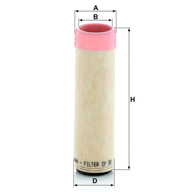 MANN-FILTER Secondary Engine Air Filter