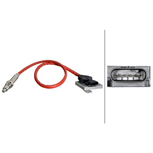 Hella AdBlue NOx Sensor fits Mercedes-Benz C-Class 2013-2021