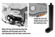Laser Rear Ride Height Torque Tool - Tesla Model 3 & Y Laser - Dynamic Drive