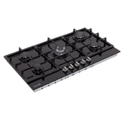 Baridi Gas Hob DH383 90cm with 5 Burners & 11kW Power