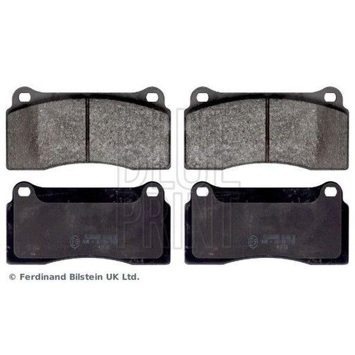 Blue Print Front & Rear Brake Discs & Pads fits Jaguar Xj 2009-2019 2.0 3.0 5.0