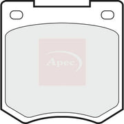 Apec Front Brake Pad Set fits Austin Allegro I 1973-1984 1.0 1.1 1.3 1.5 1.7