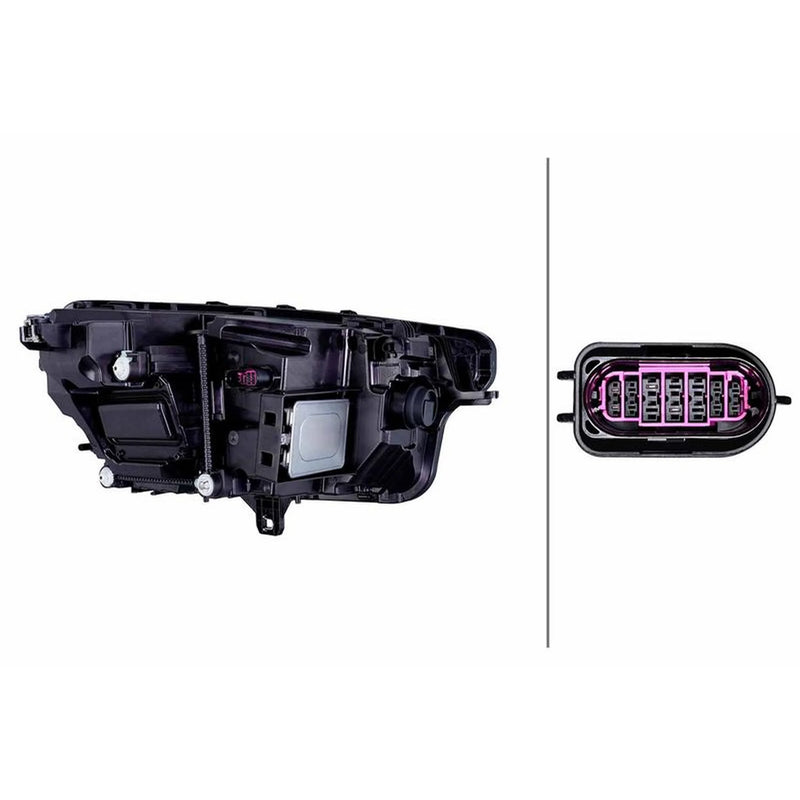 Hella Headlight Headlamp LED Left fits Audi A6 E-Tron 2024 on