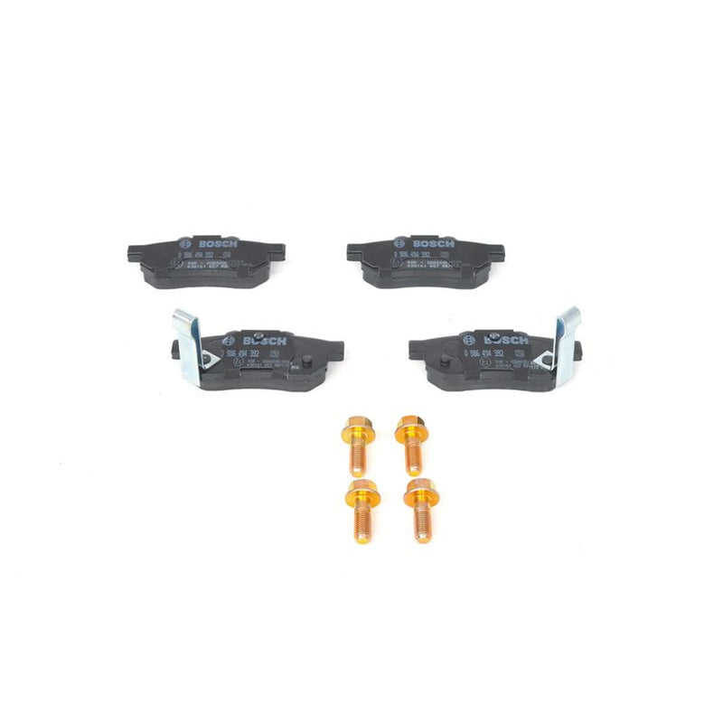Bosch Front & Rear Pads fits Honda Jazz III 2008-2015 1.2 1.3 1.4