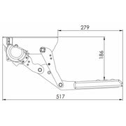 Electronic Step with Seesaw Motion 440mm - Motorhome Step with Seesaw Motion Nova - Dynamic Drive