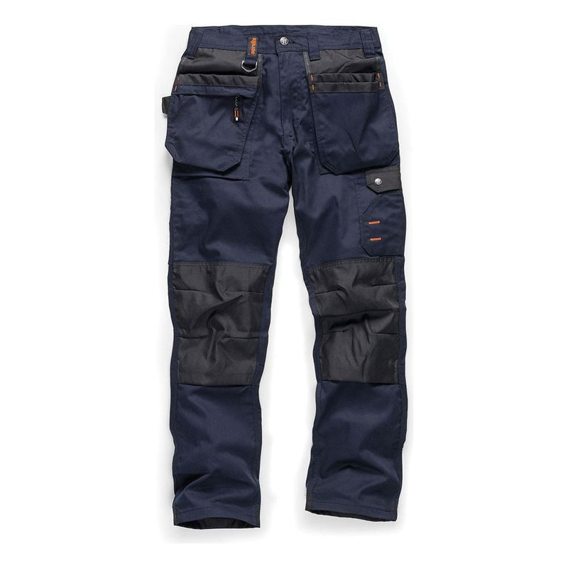 Scruffs Worker Plus Trousers Navy 36L Scruffs - Dynamic Drive