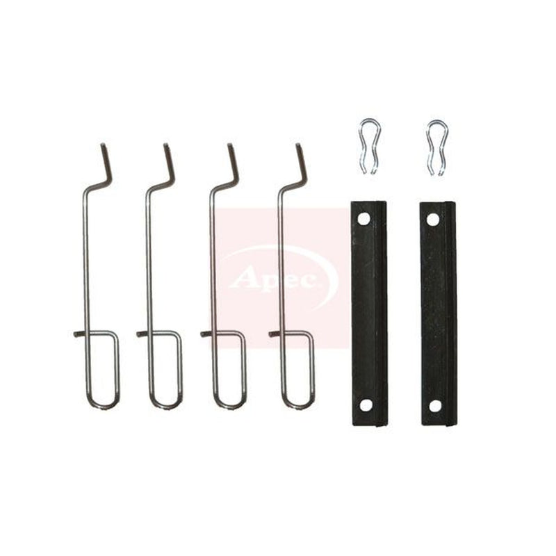 Apec Brake Pad Accessory Fitting Kit Front fits Citroën Mpv 1986-2005 1.8 1.9
