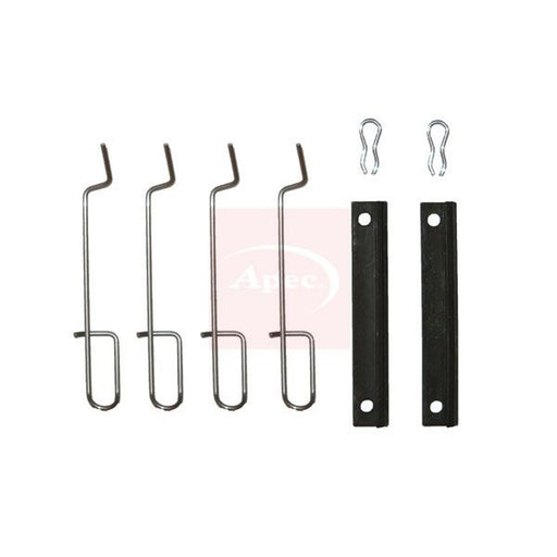 Apec Brake Pad Accessory Fitting Kit Front fits Citroën Mpv 1986-2005 1.8 1.9