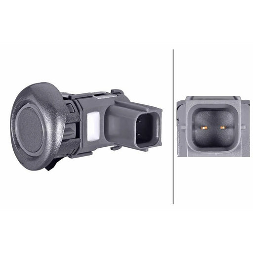 Hella Parking Sensor (PDC) Rear fits Citroën C-Crosser 2007-2012 2.2 2.4