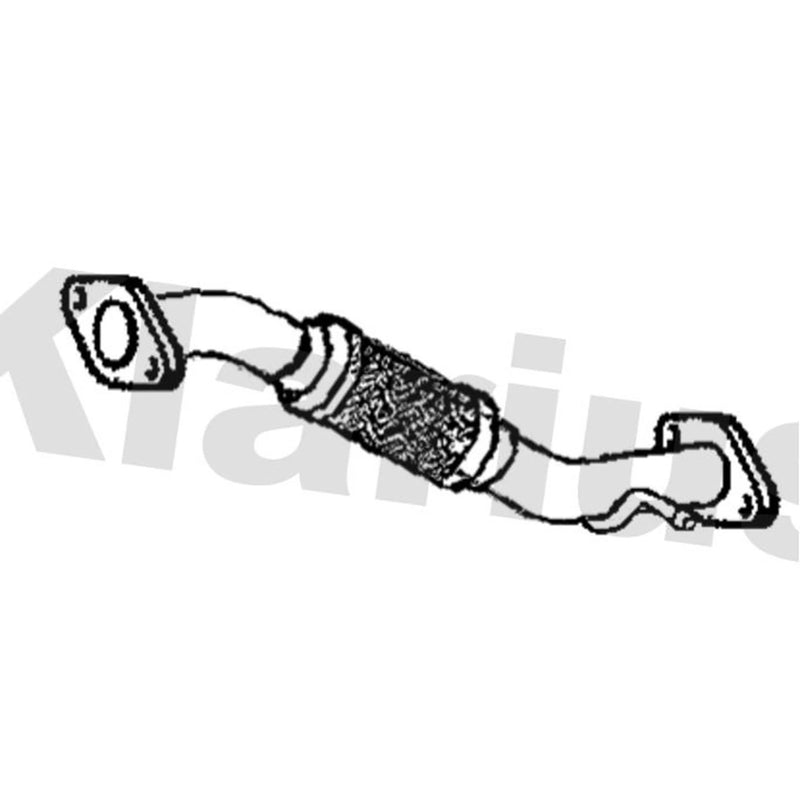 Klarius Exhaust Pipe OD fits Hyundai I30 2011-2016 1.4 1.6