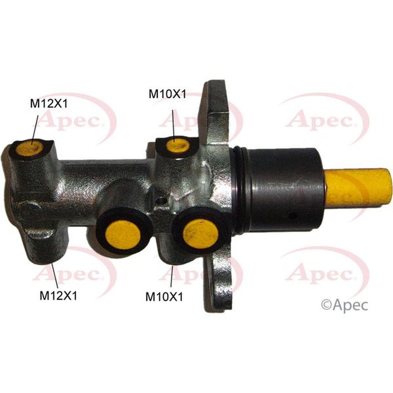 Apec Brake Master Cylinder Hydraulic Assembly fits Nissan Primastar 2002-2003