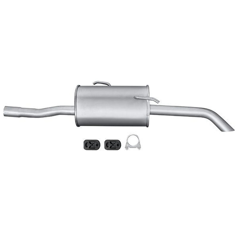 Hella End Silencer Rear fits Peugeot 206+ 2009-2013 1.4