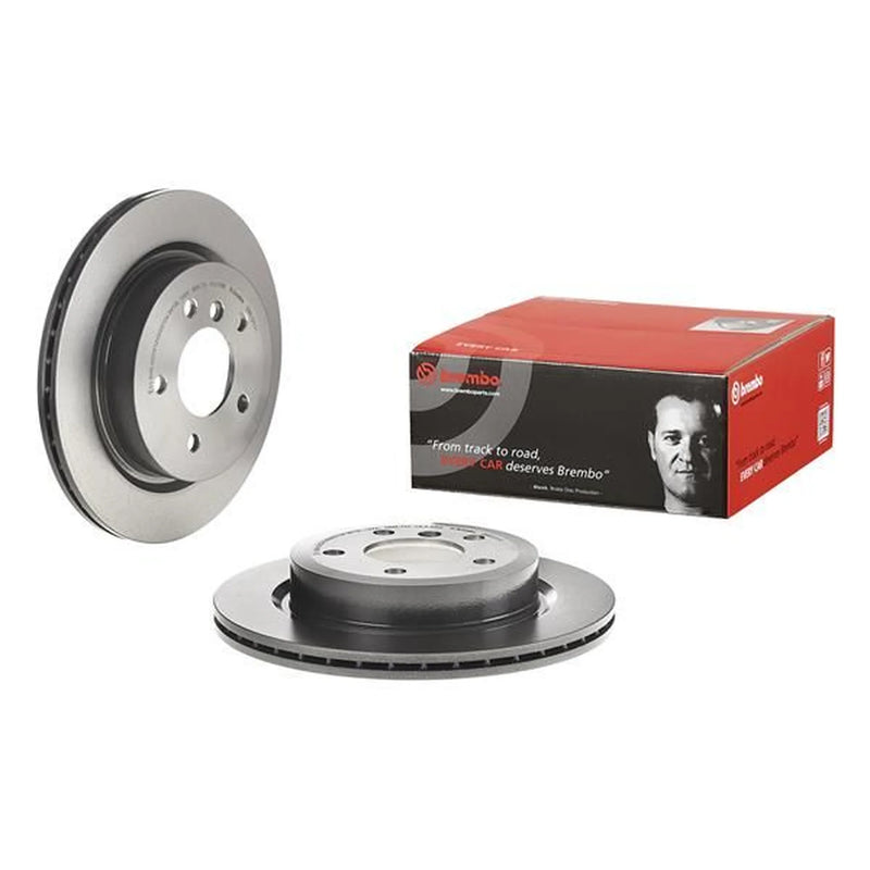Brembo Rear Brake Internally Vented Discs & Pads fits BMW Z4 Roadster 2009-2016