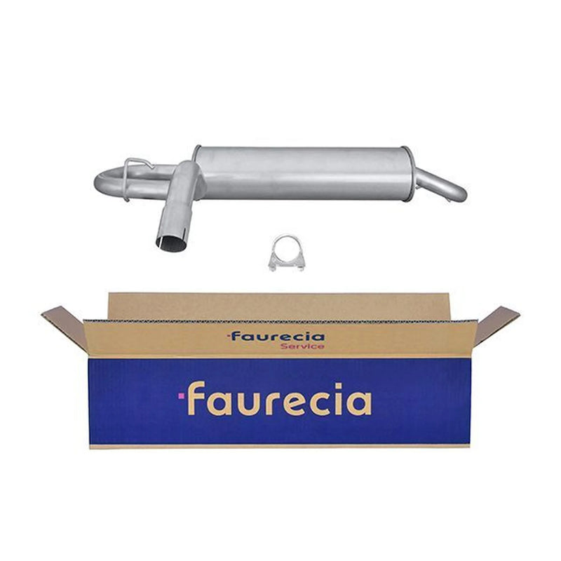 Hella End Silencer Rear fits Lada Nadeschda 1997-2006 1.7 1.8