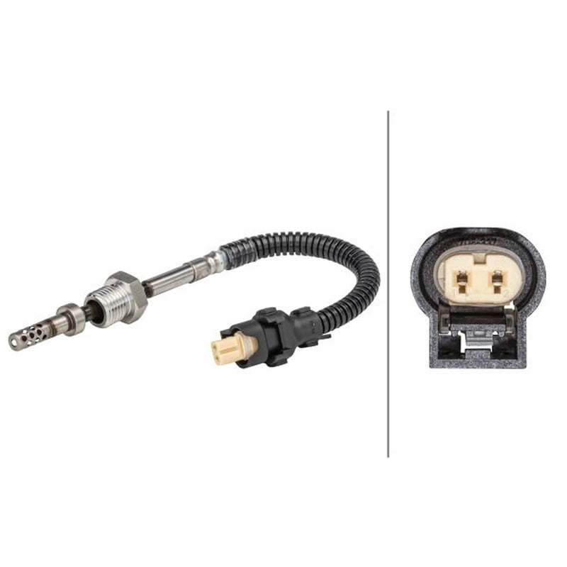 Hella Exhaust Gas Temperature Sensor before exhaust t fits Mercedes-Benz A-Class