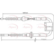 Apec Handbrake Cable Left Rear CAB1016