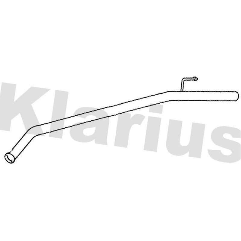 Klarius Exhaust Pipe OD fits Nissan Primastar 2006 on 2.0 2.5