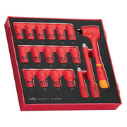 Teng Tools 3/8" Insulated Socket Set FOAM2 18 Pieces Teng Tools - Dynamic Drive