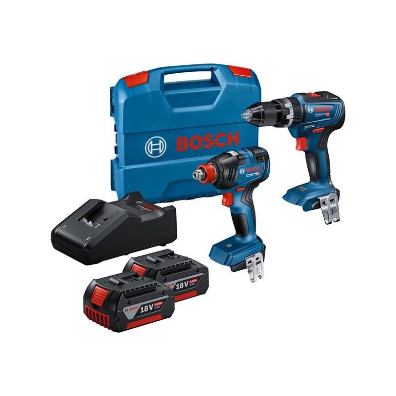 Bosch Professional Twin Pack 18V 2 x 5.0Ah Li-ion Bosch - Dynamic Drive