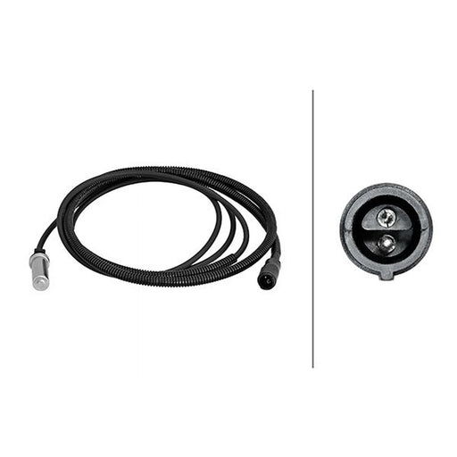 Hella ABS Wheel Speed Sensor Rear fits Scania 4 - Series 1996-2008