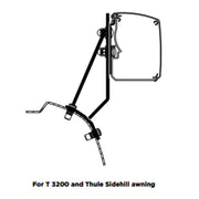 Thule 3200 & SIDEHILL ADAPTER FOR FORD TRANSIT CUSTOM V710 & VW TRANSPORTER 2025