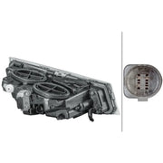 Hella Front Left Fog Light H3 fits Volvo Fh 2005 on