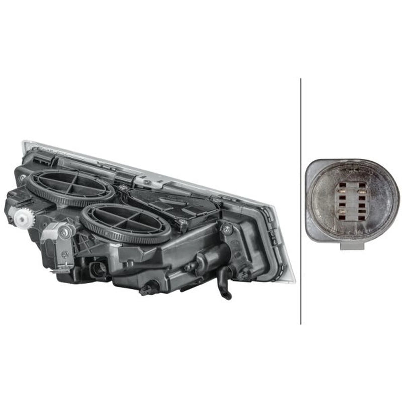 Hella Front Left Fog Light H3 fits Volvo Fh 2005 on