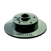 Juratek 2 x Solid Brake Discs fits Audi A4 B5 1994-2001 1.6 1.8 1.9 2.4 2.5 2.6