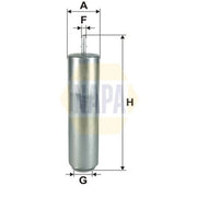 NAPA Fuel Filter Element fits Alpina D3 2013-2018