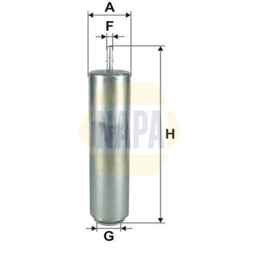 NAPA Fuel Filter Element fits Alpina D3 2013-2018