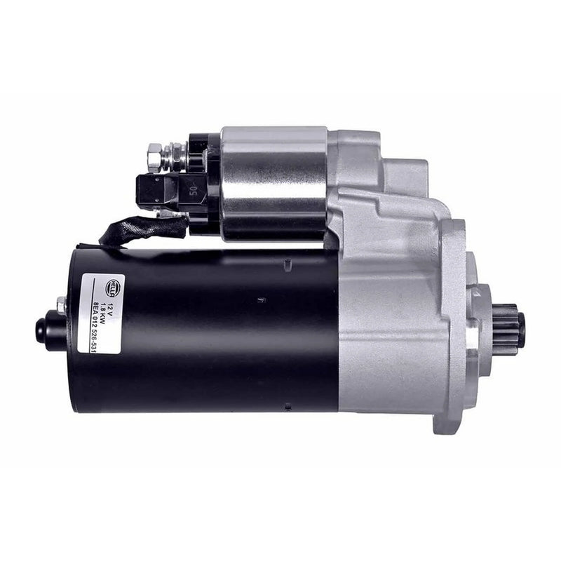 Hella Starter Motor 12V 1.8kW 9 Teeth fits Skoda Felicia 1995-2001 1.9