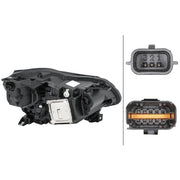 Hella Headlight Headlamp LED Left 1LX 013 930-831