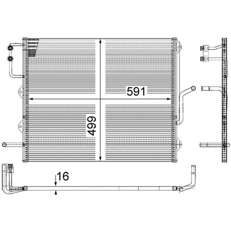 Mahle Engine Radiator