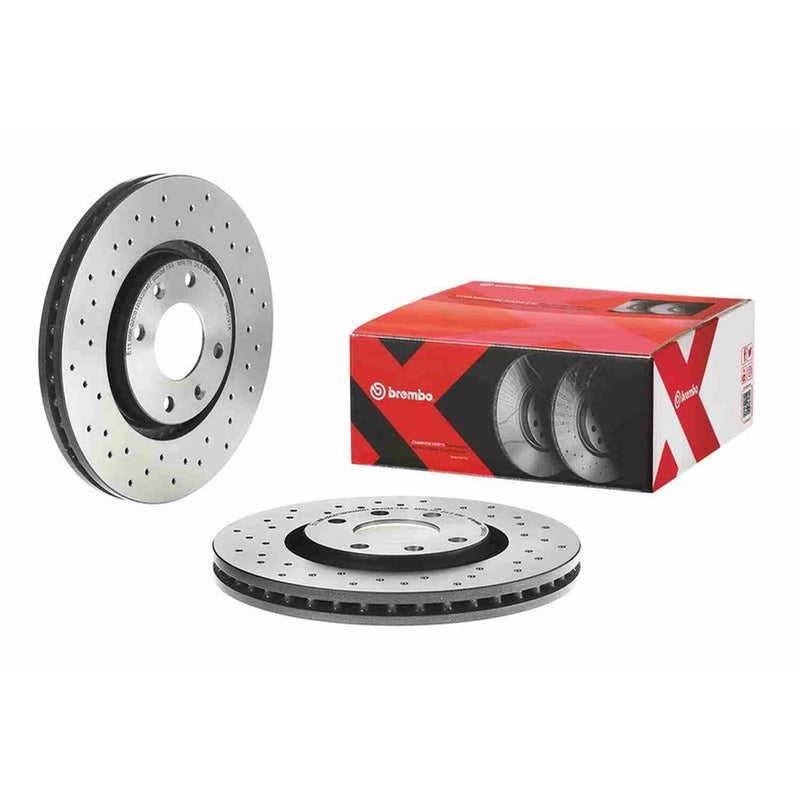 Brembo Xtra Front Brake / Discs & Pads fits Toyota Proace City Verso 2019 on