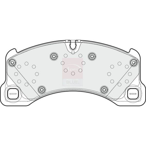 Apec Front Brake Pad Set PD3682