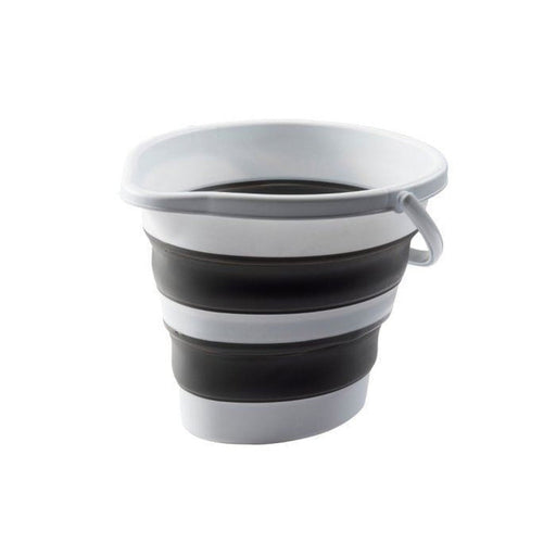 Via Mondo Collapsible Bucket 10L White/Grey | UK Camping and Leisure