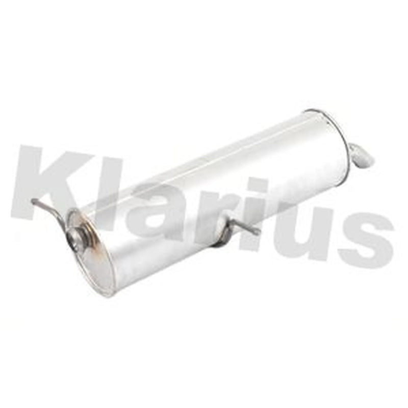 Klarius Box With Tail Pipe Rear fits Peugeot 307 2002-2008 1.6