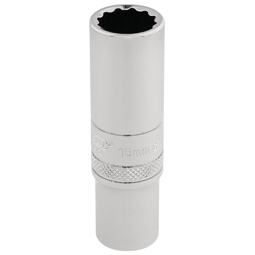 Draper HI-TORQ 12 Point Deep Socket, 3/8" Sq. Dr., 13mm 32823 Draper - Dynamic Drive