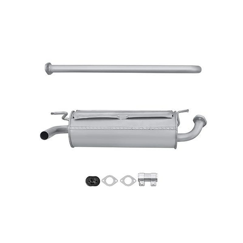 Hella End Silencer Rear fits Hyundai Amica / Atoz 1998-2003 1.0