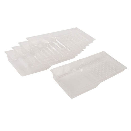 Silverline Disposable Roller Tray Liner 5pk 100mm Silverline - Dynamic Drive