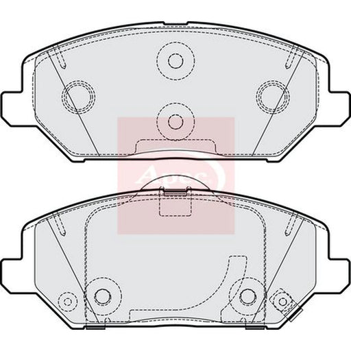Apec Front Brake Pad Set PAD2236