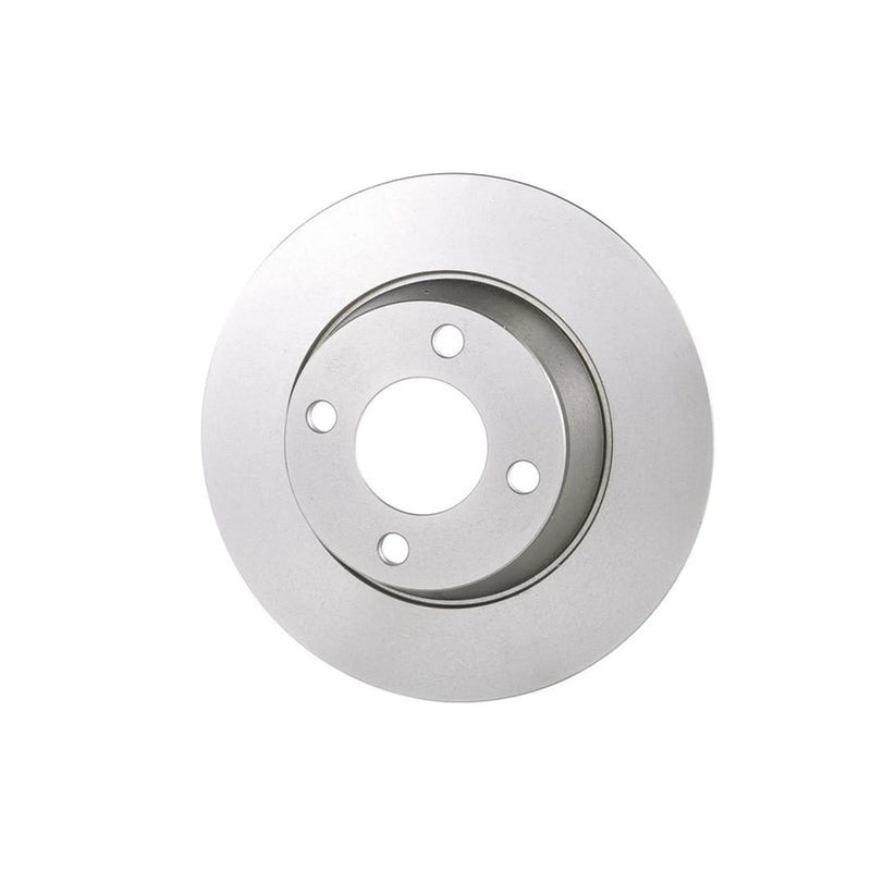 Bosch 2 x Solid Brake Discs fits Audi 80 B4 1991-1996 1.6 1.9 2.0